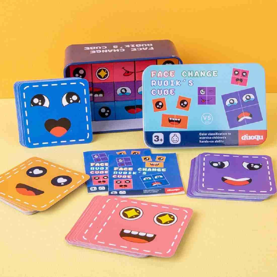 Little Mind Face Change Rubike S Cube Game Hand Eye Coordination 3+ - 36 Months - 10 Years (B0CHT35BHG) Amazon Price History, Amazon Price Tracker