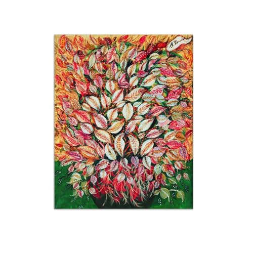 Peinture à l'huile célèbre reproduction d'art abstrait sur toile pour intérieur chic