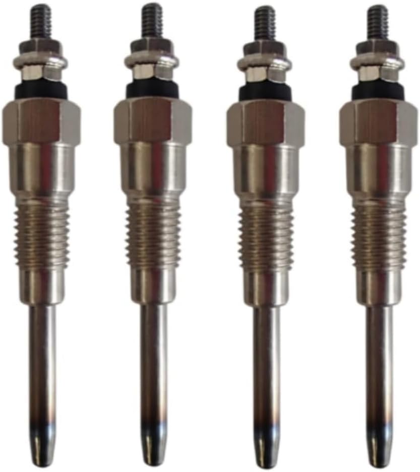 6655233 Glow Plug Compatible with Bobcat 743 751 753 763 773 7753 Skid Steer Loader Track Loader T90 Kubota V2203 Engine(4-Pack)