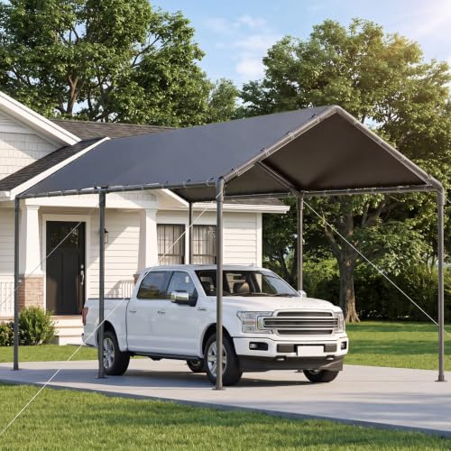 10x20 FT Heavy Duty Carport Car Tent Car Canopy Storage...
