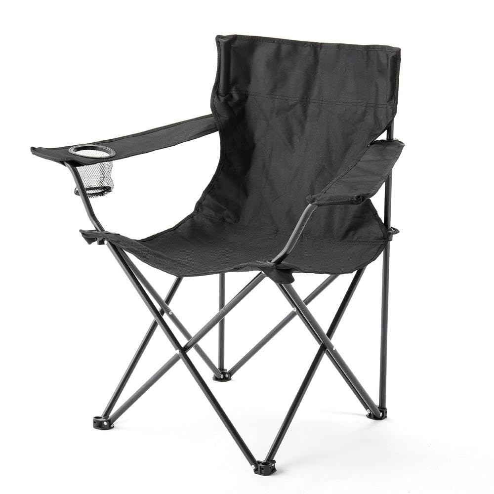 Amazon.co.jp: カインズ(CAINZ) アームチェア M ブラック : スポーツ
