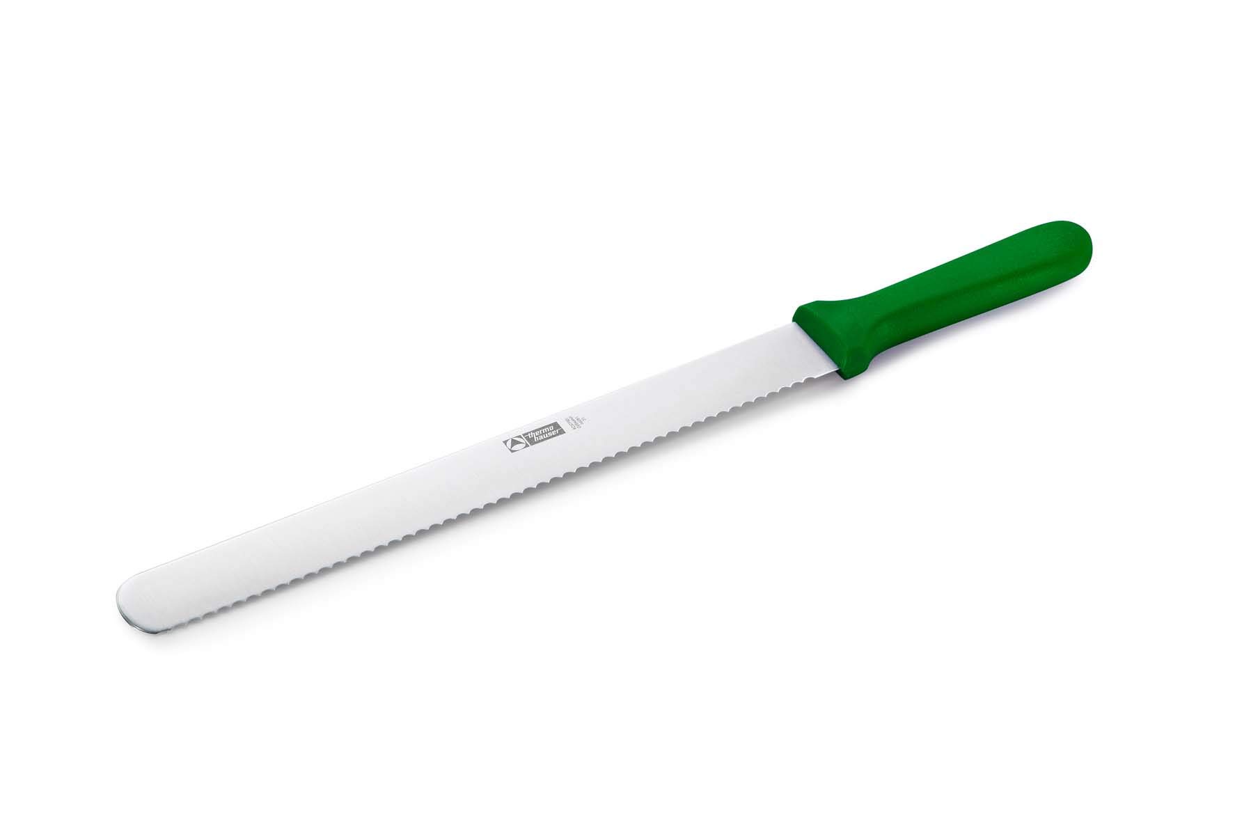 Thermohauser Coltello Per Pane 24cm - Lama In Acciaio Inox, Manico Ergonomico Blu Antiscivolo