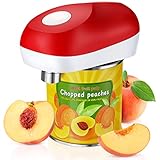 Abrelatas Eléctrico Abrelatas Automatic con Lnicio y parada con un solo toque - Inalámbrico para Personas con Artritis y Restaurantes