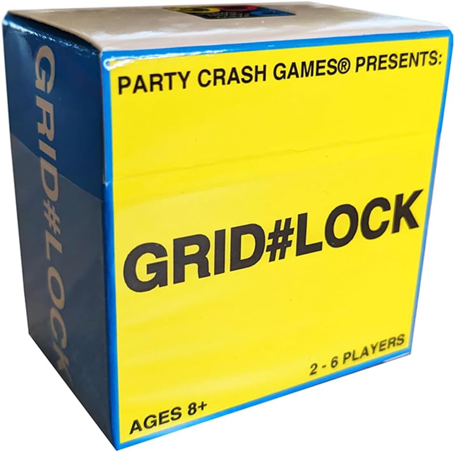 Presents: Grid#Lock - A Simple, Yet Substantial Little Card Game Based On Rummy; Designed for 2-6 Players 8+ Who are Quick Thinking. Presents: Grid#Lock