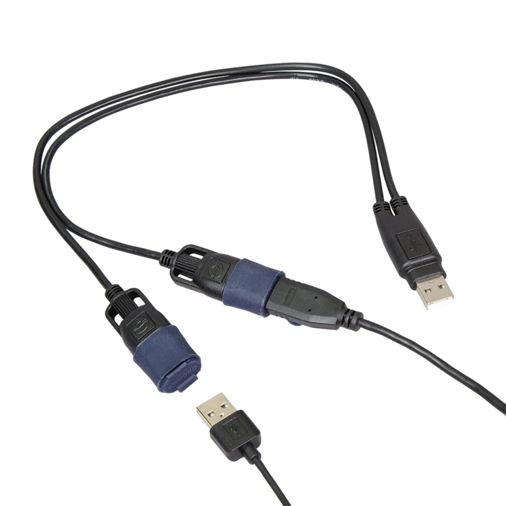 OptiMate O110 Odporna na warunki atmosferyczne USB 2 w 1 rozdzielacz przewód