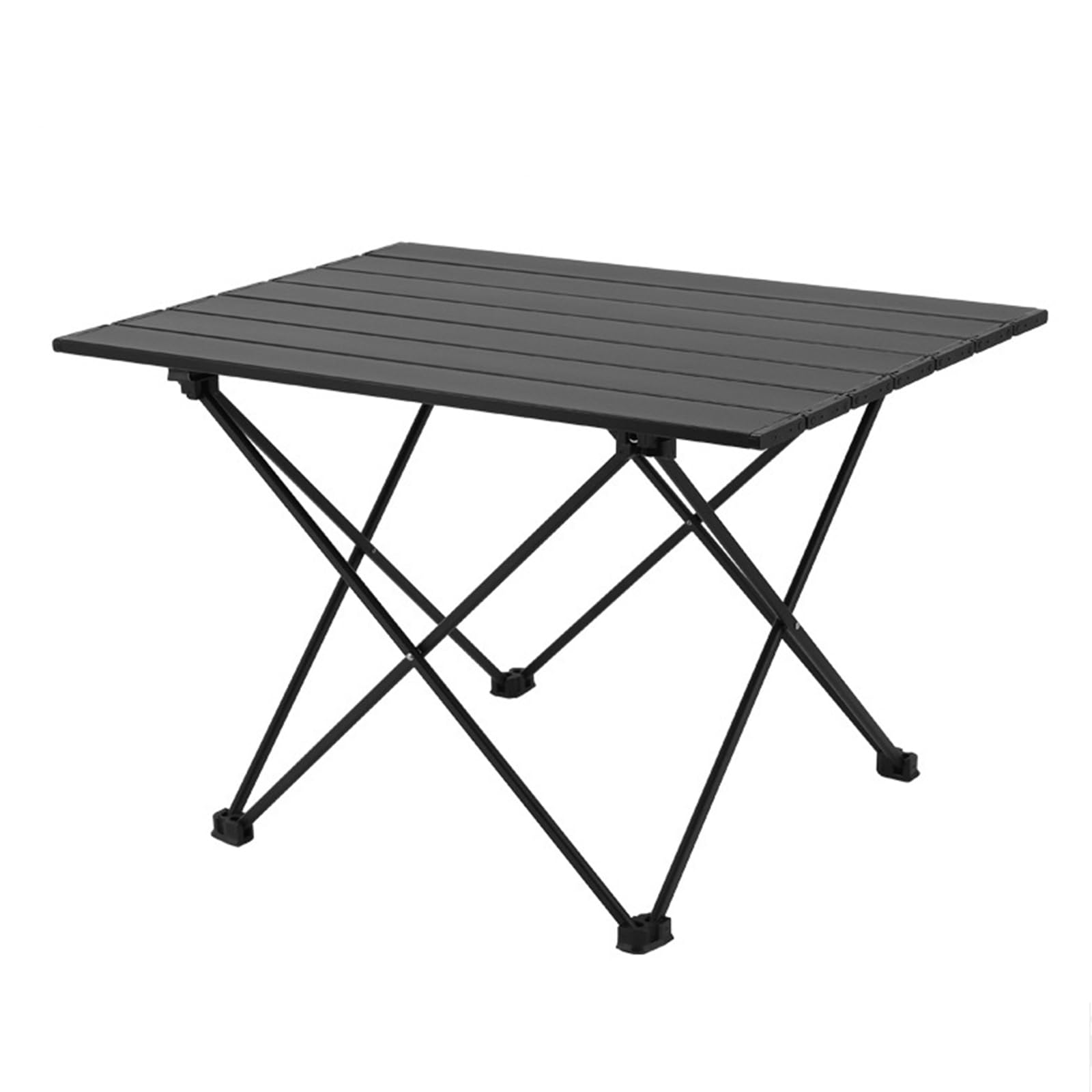 TYEdEE Portable Camping Table Ultralight Aluminum Folding Outdoor Beach Camp Table (L)
