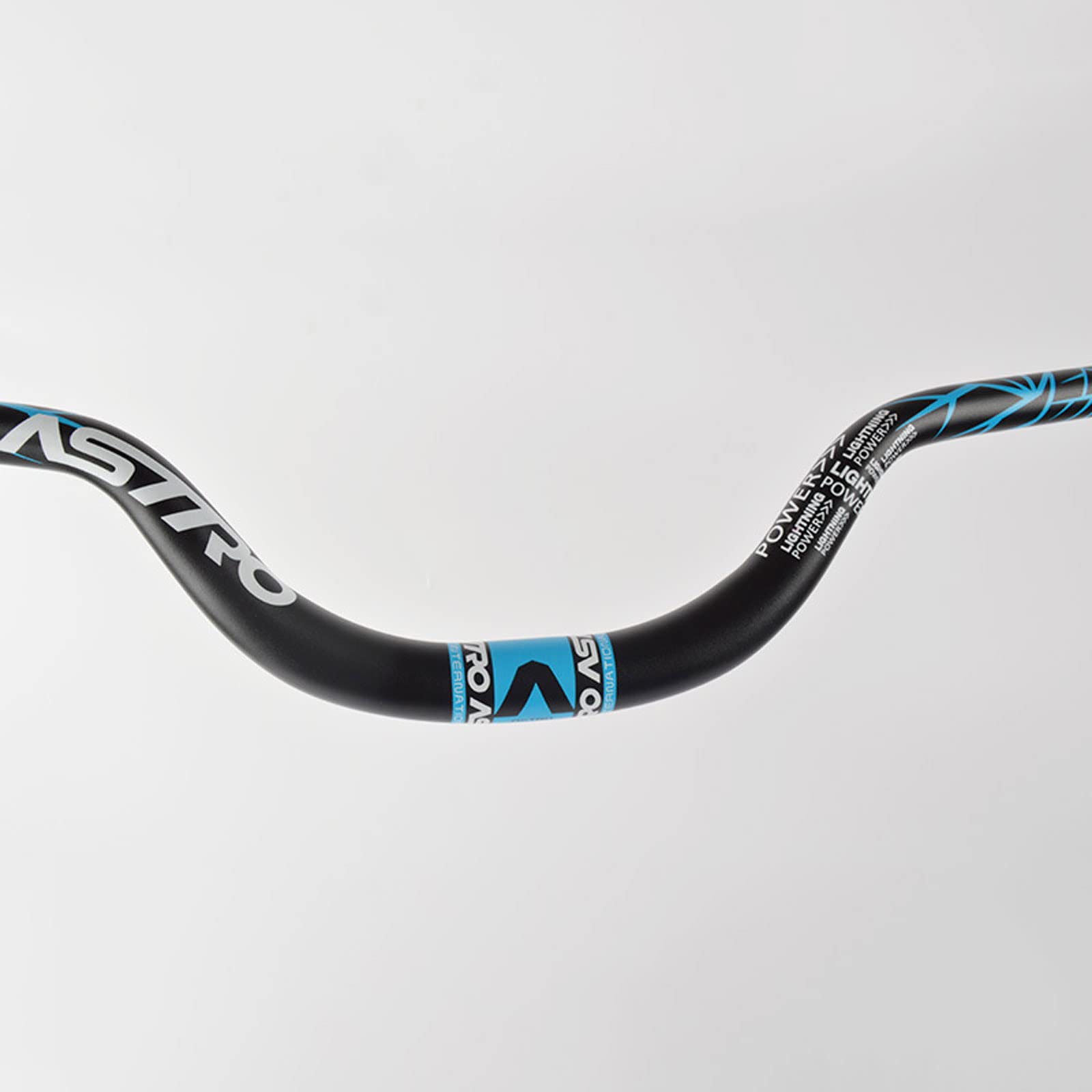 CLKPEN Mountain Fahrrad Lenker 70mm Hoch, Off-Road Speed Drop Fahrrad Lenker 780Mm Länge,Blau Sport & Freizeit