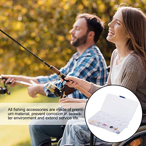 BESPORTBLE 1 conjunto de acessórios de pesca, kits de pesca, pesos, anzol de pesca, kit de pesca par