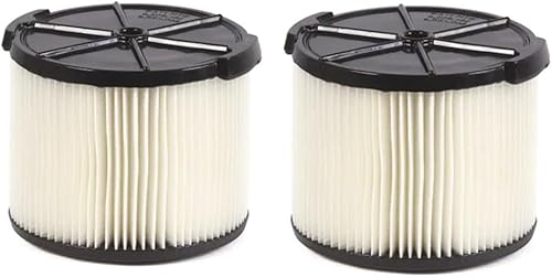 MODRIAN VF3400 - Filtro de papel plisado estándar de 1 capa compatible con aspiradoras RID GID GID de 3 a 4.5 galones