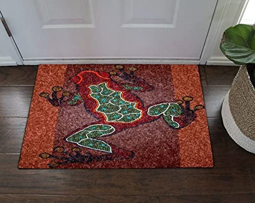 Door Mat Indoor Entrance Porch Welcome Funny Non-Slip Doormat Wild Life Of Frog Doormat Home Decor Home Decor Housewarming Decor 30x18 Inch