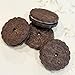 Exclusively Dog Carob Sandwich Cremes Cookies - All Natural Dog Treats, No Animal Byproducts, Baked in The USA, Ideal for Medium to Large Dogs - Carob Flavor, 8oz Bag