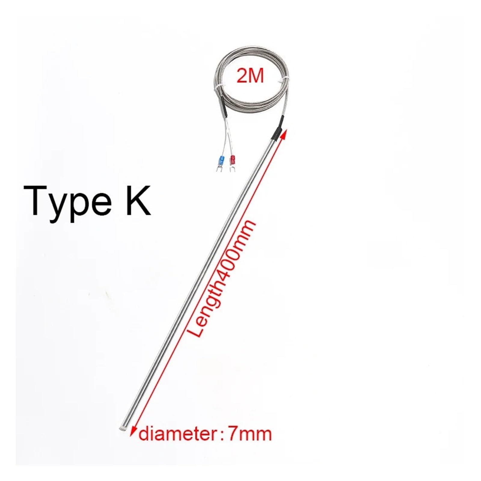 Sensor de temperatura PTFE acero inoxidable