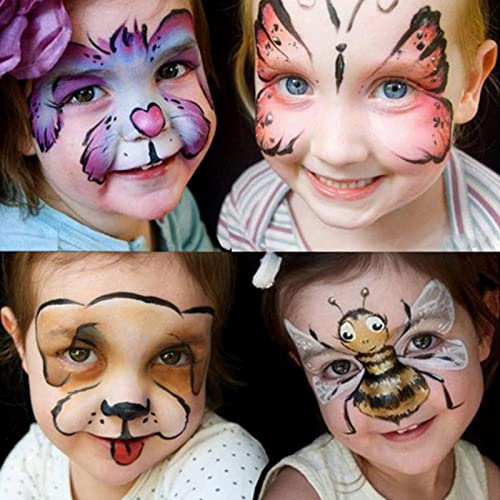 Holzsammlung Set da 10 Colori Face Painting,10
