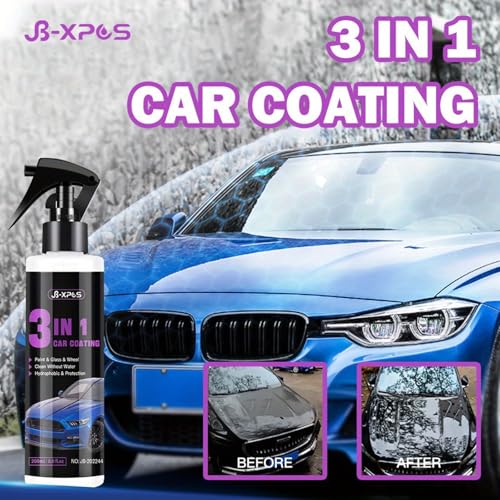 Recubrimiento Cerámico 3 en 1 para Autos Spray Brillo Intenso miniatura 3
