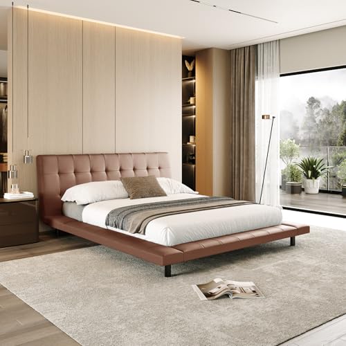 Image of Wakefit Somora Queen Size Non Storage Upholstered Bed
