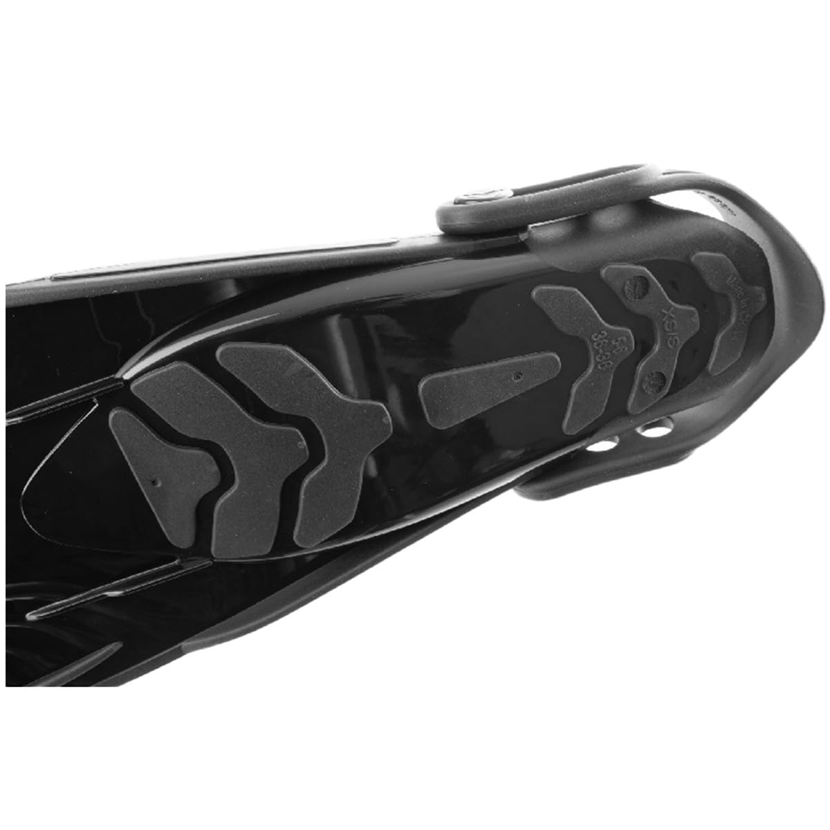 SEAC Vela Oh, Pinne Corte per Snorkeling e Piscina, con Cinghia Regolabile Unisex Adulto