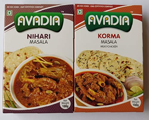 Avadia non veg combo(Nihari masala, Korma-meat/chicken masala)-100 gm (B08CHGS374) Amazon Price History, Amazon Price Tracker