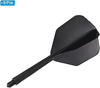 Vista 3 de PATIKIL Integrated Dart Shaft & Flights, Durable Plastic Dart Flight Set