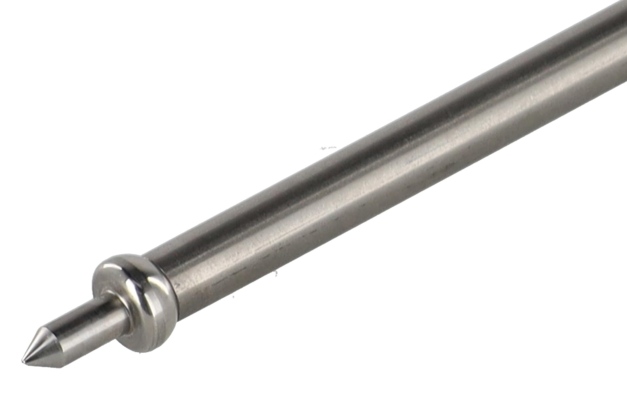 Nürnberger Cellostachel - Stachel für Cello - Konus 23/25 mm - Edelstahlrohrstab Ø 10 mm - Herausnehmbar - Kunststoffbirne - Made in Germany