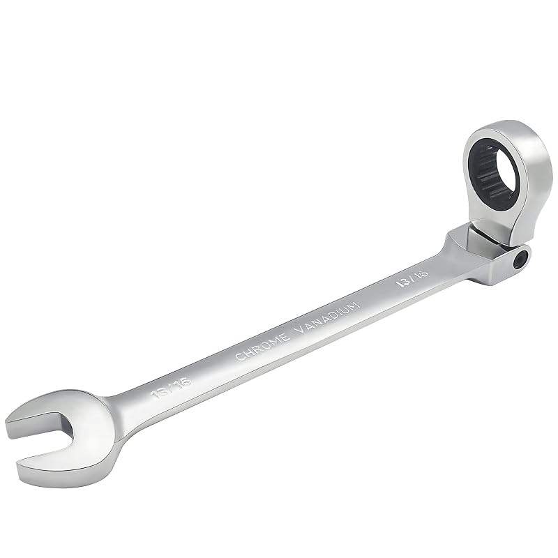 Chave combinada com catraca e cabeça flexível 20,6 mm (13/16 pol.) SAE FOCMKEAS, 1 unidade