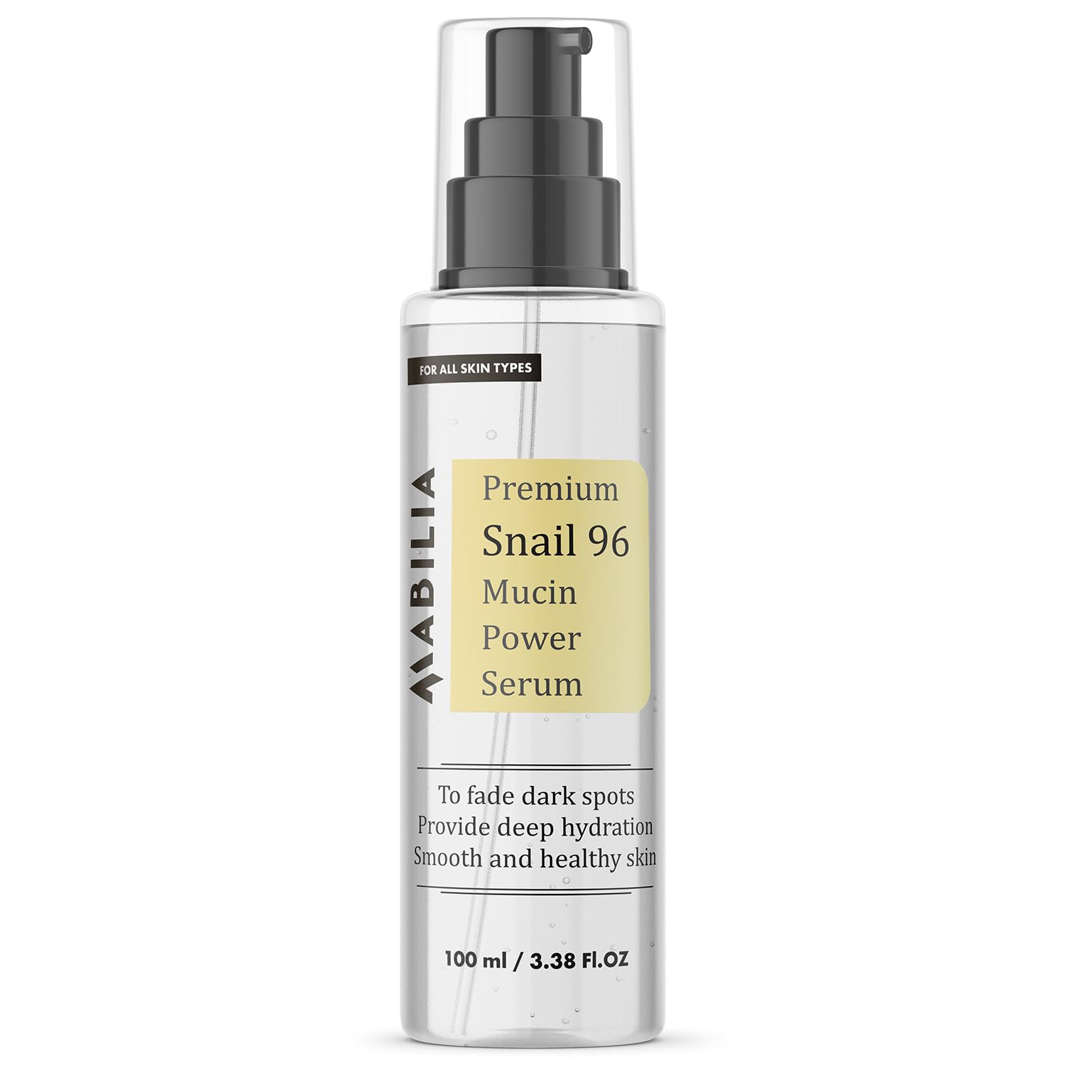 mabilia Snail 96 Mucin Power Essence 48 H Moisturization Gel| Reduces Dark Spots, Fights Signs Of Aging & Deeply Moisturises Skin