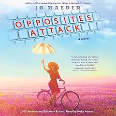 Opposites Attack Audiolibro Por Jo Maeder arte de portada