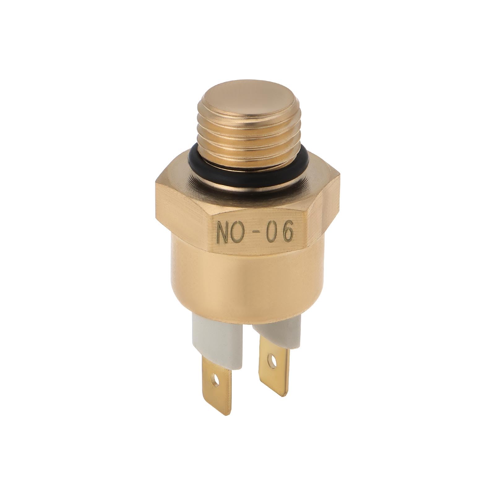 The Lord of the Tools 1Pc M14x1.5 Sensore Temperatura Acqua 12V Interruttore Ventola Radiatore On 90? (194°F) Off 80? (176°F) Sensore Temperatura Motore Ottone