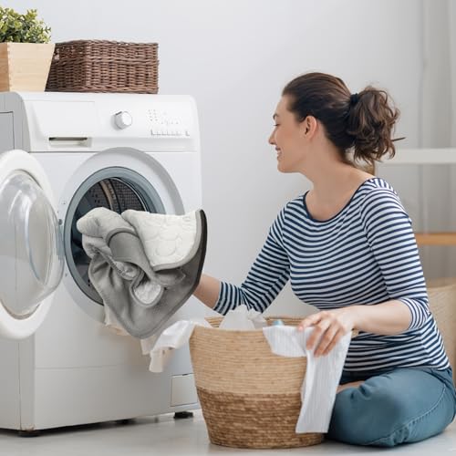 Newthinking KüHlmatte Hund 70x100cm, Waschbares KüHldecke Hund Ohne Gel, Hunde KüHlmatte SelbstküHlend KüHldecke für Katzen Hundebett, Dunkelgrau