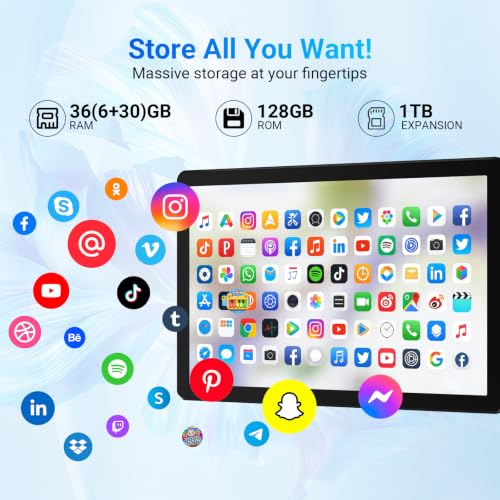 Image of AndroidTablet10.1inchwithOcta-CoreProcessor,36GB+128GBStorage