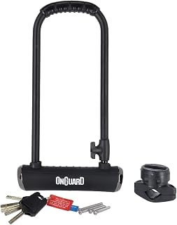 ONGUARD Manilha 38558002X Pitbull U-Lock série X, preta, 1 tamanho