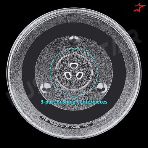 Image of FUSION STAR Turntable Suitable for Panasonic 27L to 30L, Models Microwave Oven Glass Plate (Size 12.4 inch /315 mm)