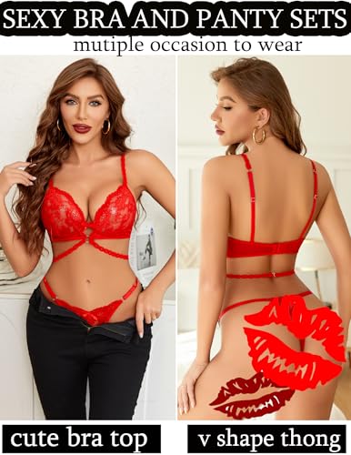 Avidlove Lace Bra & Panty Set - Now $4.99 with Code O6TS47YG