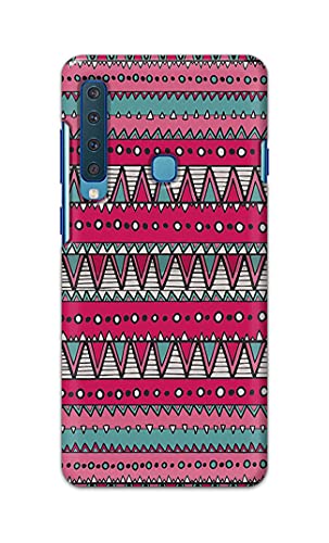 Image of Printed Hard Back Cover Case for Samsung Galaxy A9 2018 Back Cover (Geometric Vintage Pattern) -1803