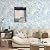 White and Blue Wallpaper Peel and Stick Wallpaper Boho 17.3"×78.8" Modern Wall Paper Removable Self Adhesive Wallpaper for Bedroom Blue Contact Paper for Cabinets Drawers Shelf Home Decor Vinyl Film