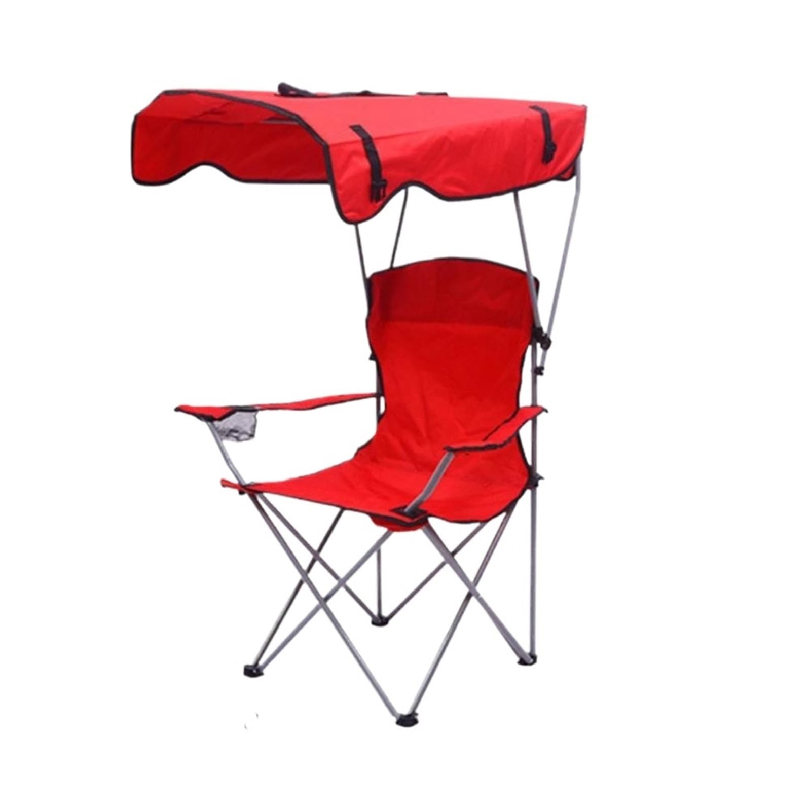 Klappbarer Campingstuhl | Mehrfarbiger klappbarer Camping-Angelstuhl
