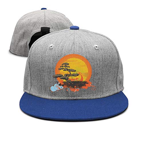 Zcfhike Bonsai Tree Gorra de béisbol para Mujer Liso Ajustable Denim Jean Hat Multicolor95