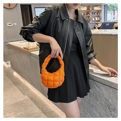 Bolso pequeño acolchado tipo bubbles para mujer miniatura 4