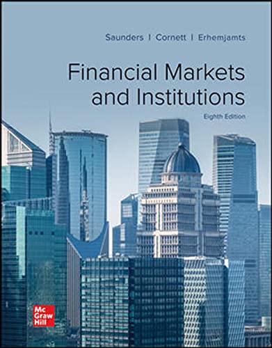 GEN COMBO LOOSE LEAF FINANCIAL MARKETS AND INSTITUTIONS; CONNECT ACCESS CARD 8TH