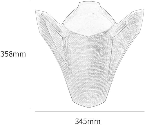 Miniatura 2 de ACLIPS Motorcycle Rear seat Fairing Motorcycle Rear Seat Cover Cowl Passenger Pillion Tail Fairing Cowl Back Cover Black for Kawasaki Z900 2017-2023