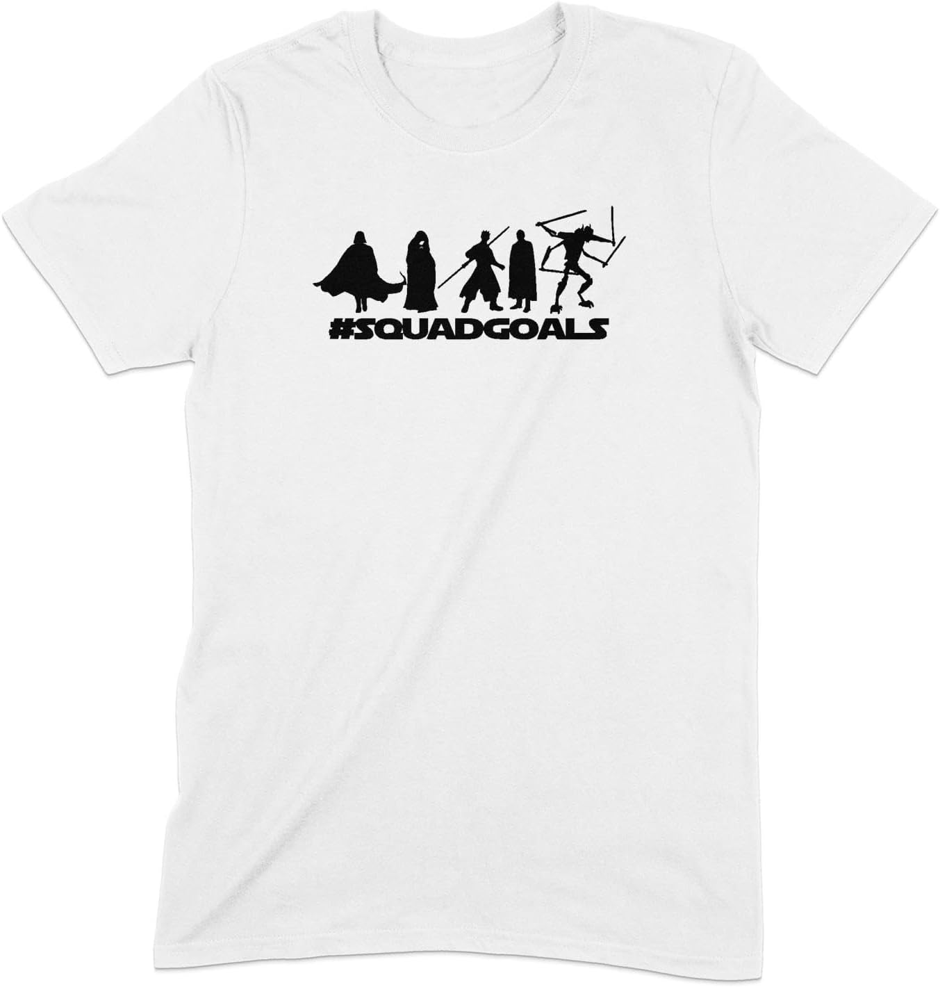 Squad Goals T-Shirt, Movie Fan Tee, Unisex Shirt, Geek Gift, Casual Black Graphic Tee, Group Friendship Outfit, Cool Shirt Design