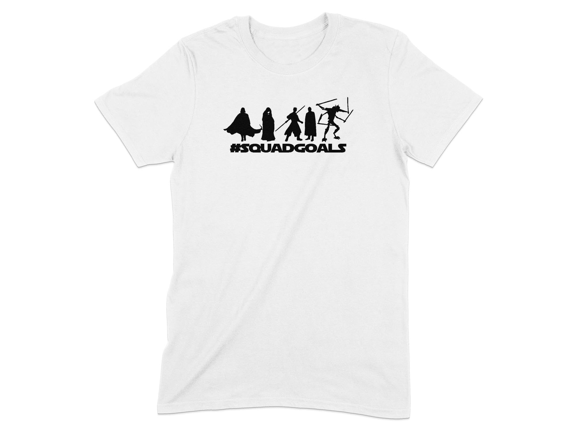 Squad Goals T-Shirt, Movie Fan Tee, Unisex Shirt, Geek Gift, Casual Black Graphic Tee, Group Friendship Outfit, Cool Shirt Design
