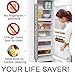 OUGAR8 Handmade Refrigerator Dust Door Handle Cover-Catches Drips,Dust,Smudges and Fingerprints Leaving for Fridge Microwave Oven Handle Covers Home Kitchen Appliance Decoration(Circle,15.7