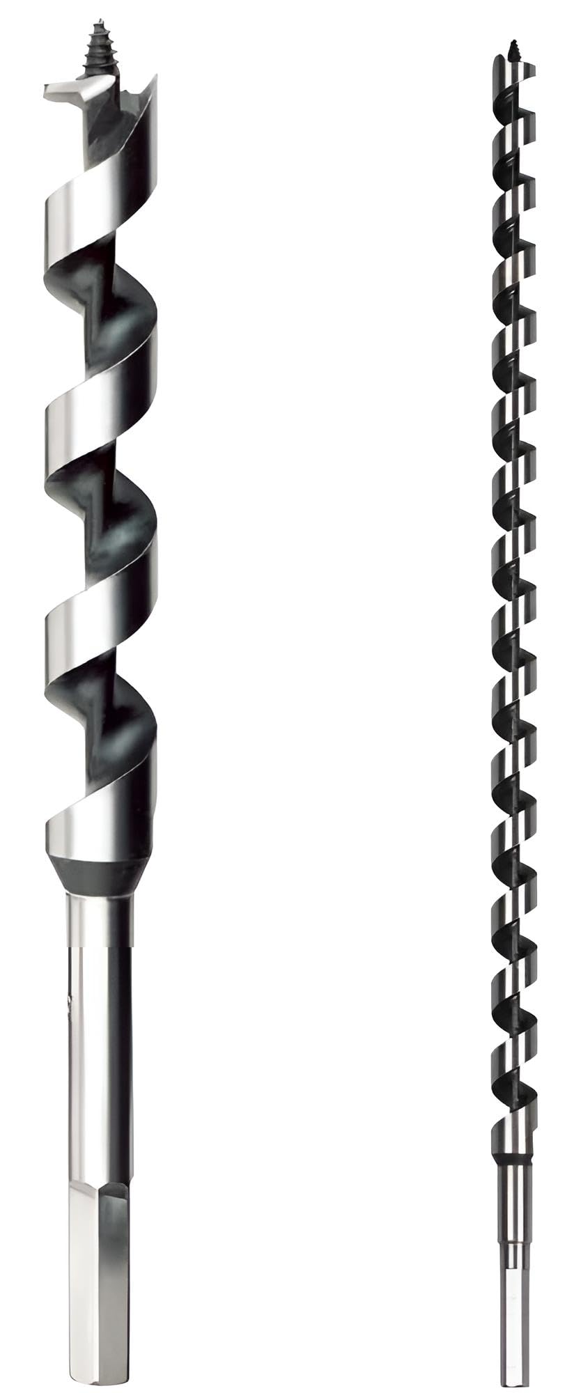 Punta a serpente, punta per legno, punta a spirale per legno, punta tipo Lewis, punta lunga per travi, punta a spirale (30 x 620 mm)
