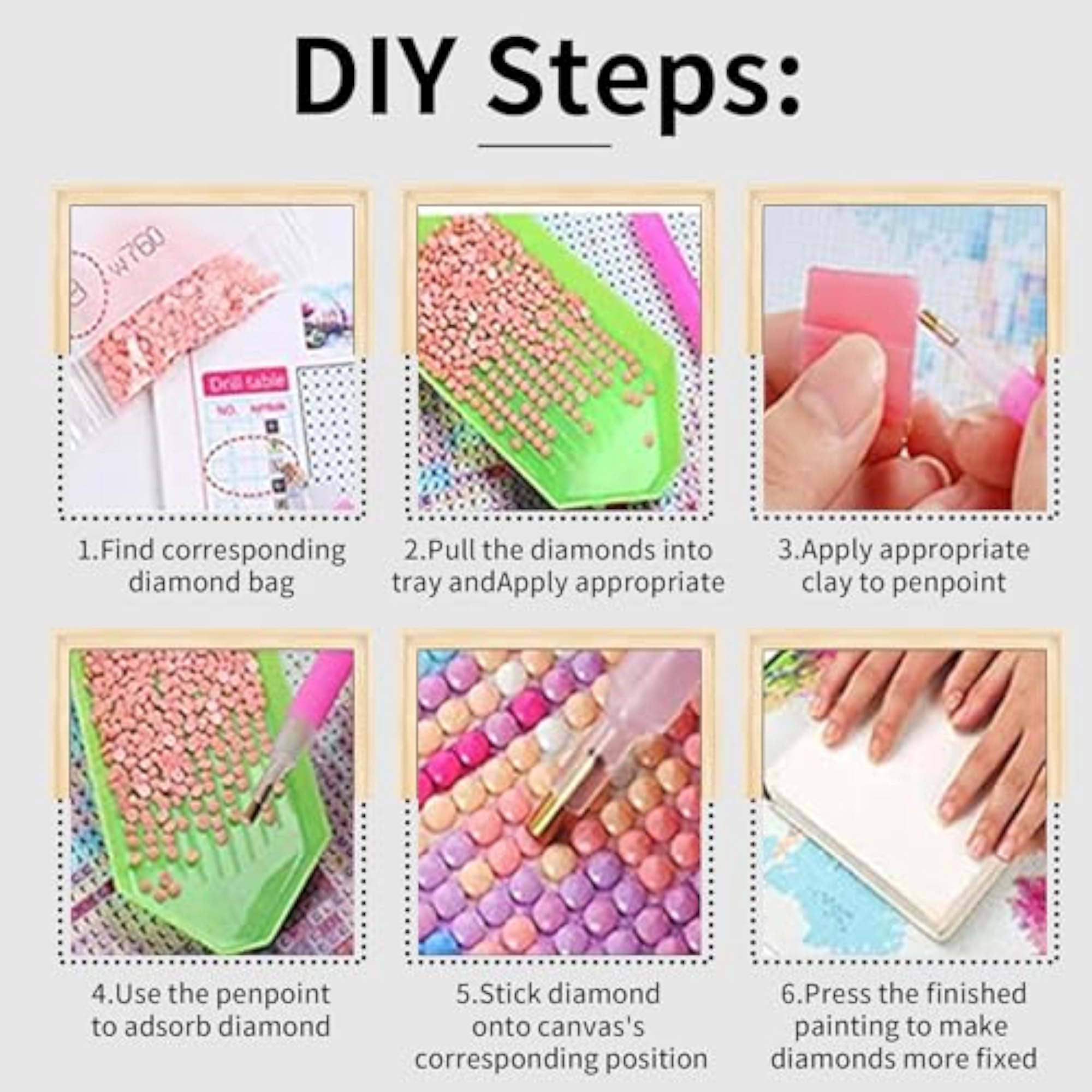 Starry Night Diamond Painting Kit, 30x40cm