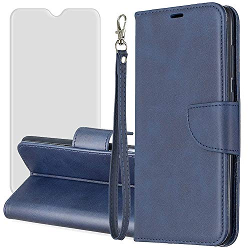 Capa flip magnética ZOOMALL para Samsung Galaxy A6 Plus 2018, carteira fina, capa de livro com 1 pro