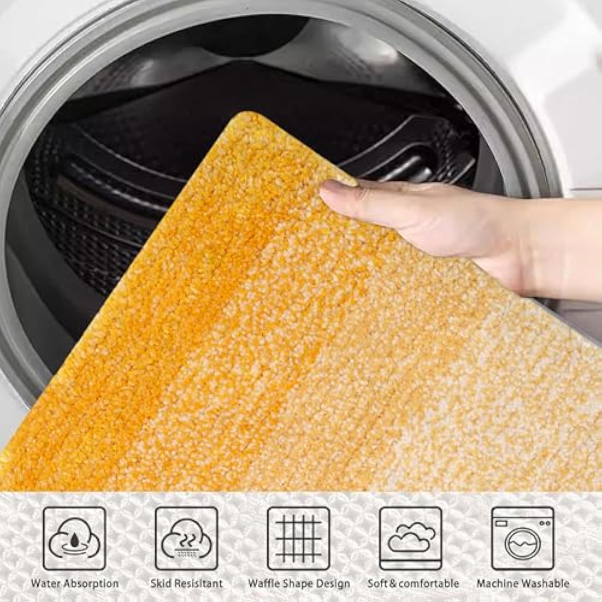 Riyo Microfiber Bathmat (1900 GSM) Super Absorbent