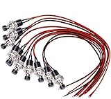 Amplia gama de aplicaciones: para pulsadores de bocina, interruptores de encendido de PC, interruptores de matilla u otros circuitos eléctricos.