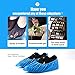 Shoe Covers Disposable -100 Pack（50 Pairs） Disposable Shoe & Boot Covers Waterproof Slip Resistant Shoe Booties (Large Size - up to US Men's 11 & US Women’s 12.5) (Blue)