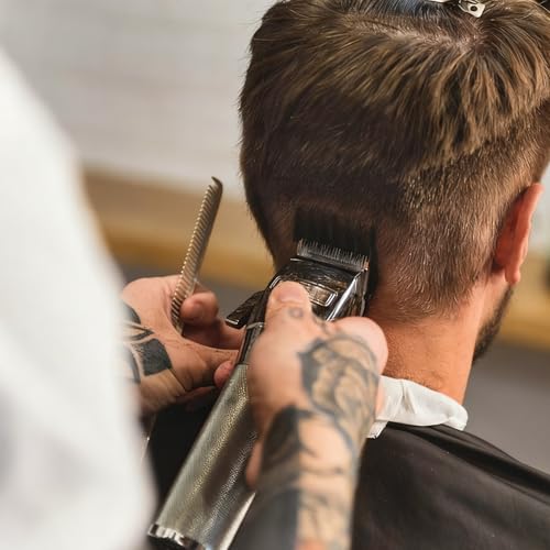10 Stk Trimmer Aufsätze Haarschneidemaschine Aufsätze, Hair Clipper Guards, Haarschneider Schiebeaufsatz, Haar Clipper Guide Limit Kamm für 3,8 x 4,5 cm Trimmer, Bartschneider Aufsteckkamm(1,5-25mm)