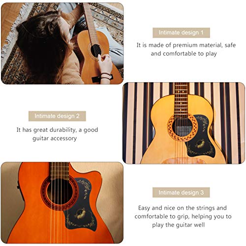 EXCEART 20 Peças de Pingente para Guitarra Acústica Com Orifício Liga de Zinco para Guitarra Graváve